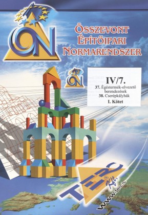 37. Égéstermék-elvezető rendszerek. 38. Cserépkályhák I-II. kötet 